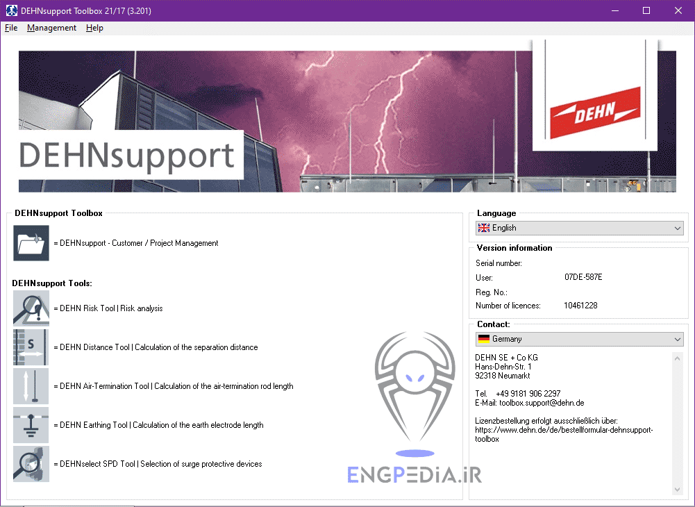 DEHNsupport دانلود نرم افزار