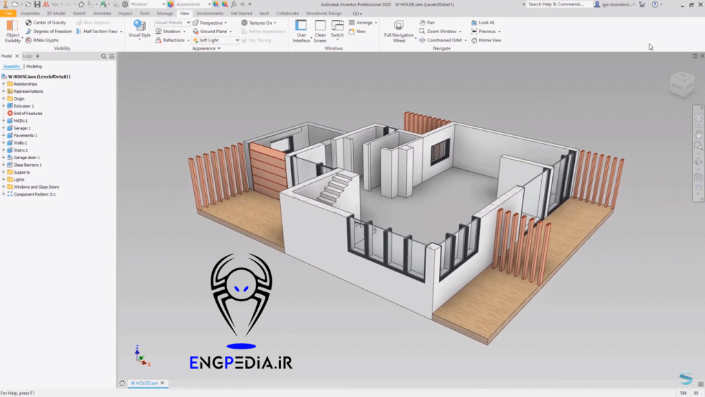 پلاگین Woodwork for Inventor 2024 طراحی مبلمان و دکوراسیون چوبی