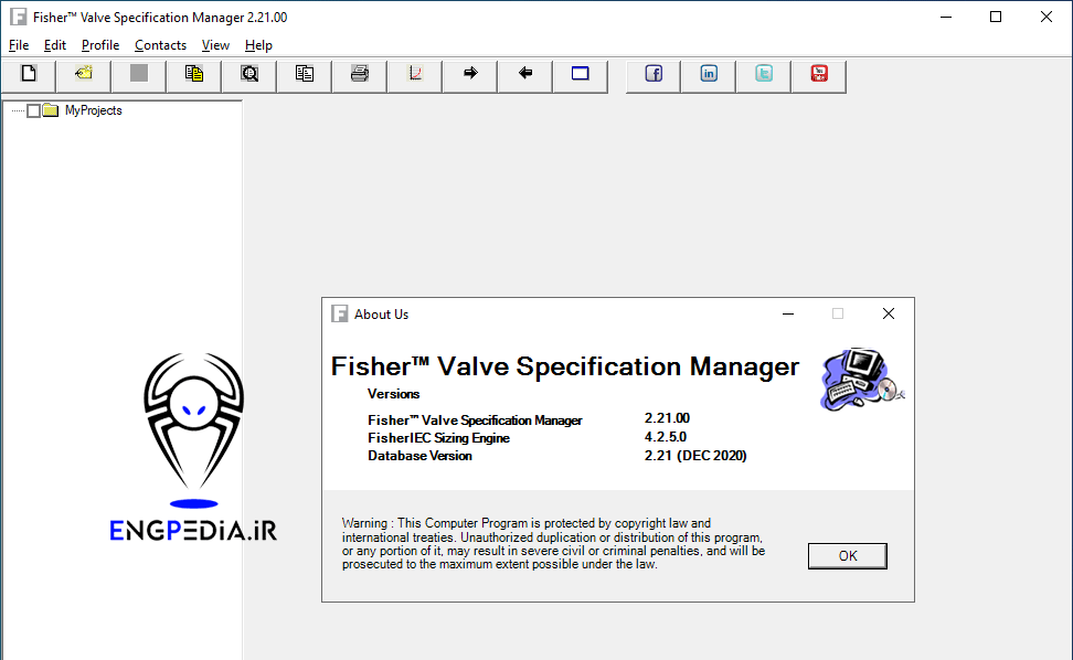 Fisher Valve Specification Manager