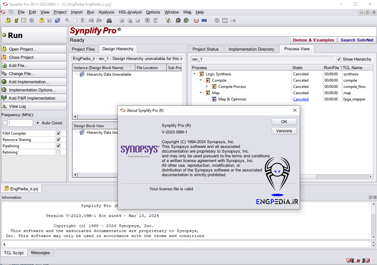 Synopsys Synplify Pro