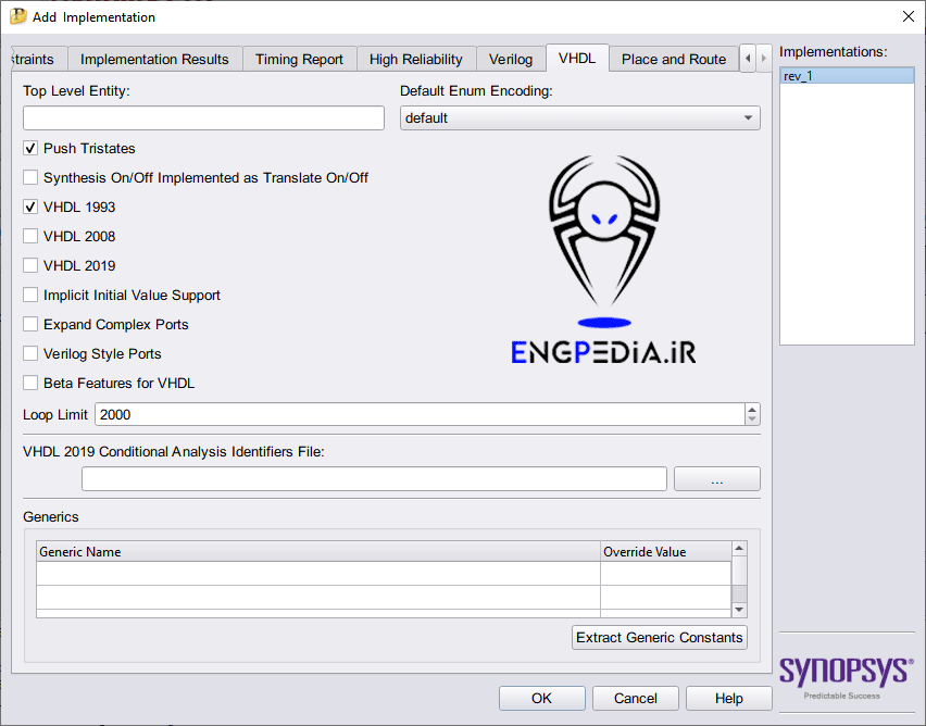 Synopsys Synplify Pro