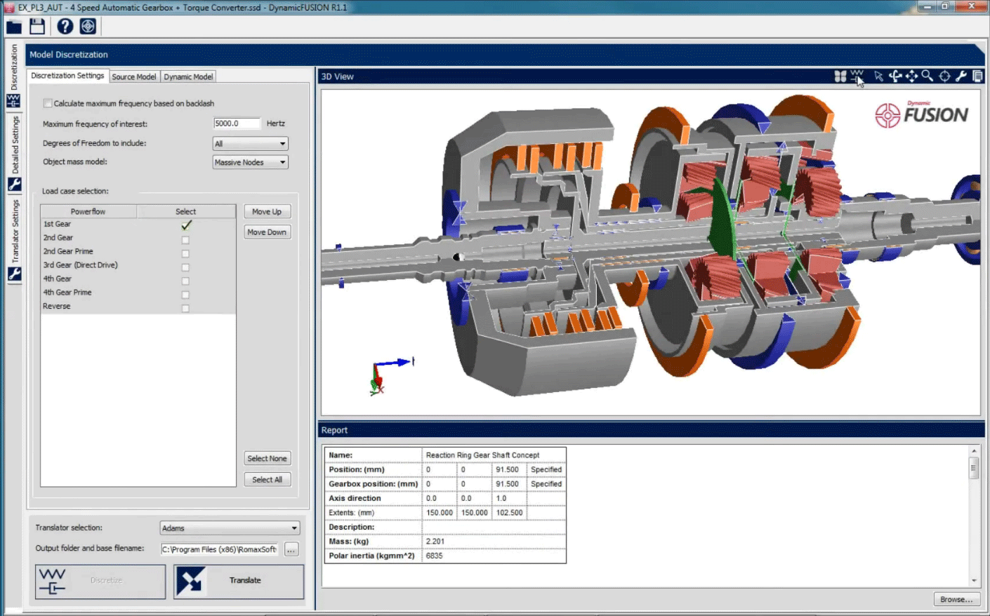 Romax Dynamic Fusion