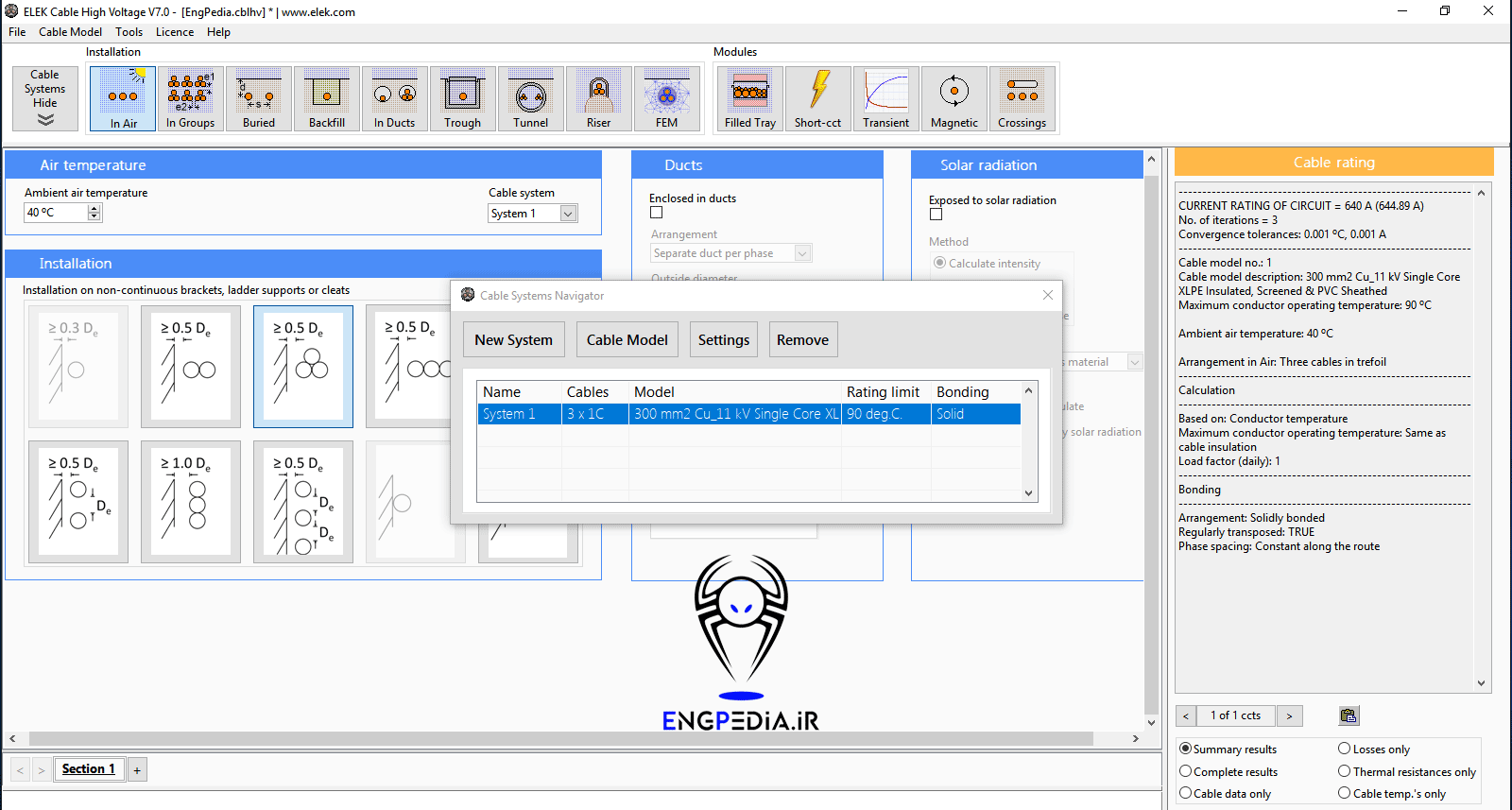 ELEK Cable High Voltage
