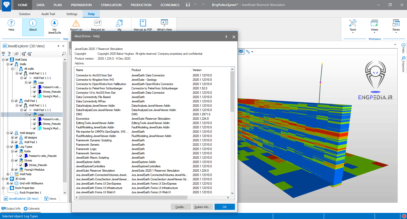 JewelSuite Reservoir Stimulation