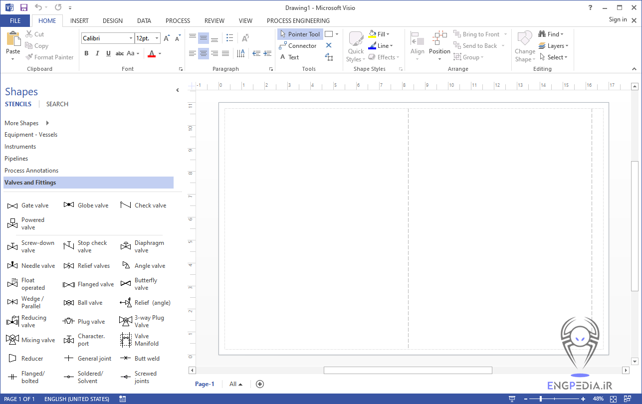 Visio P&ID Process Designer
