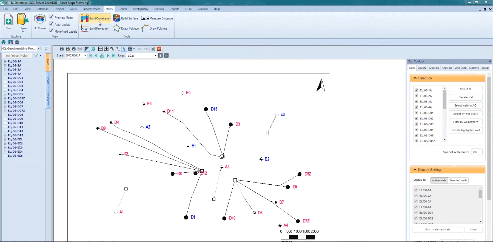 Interactive Correlations IC