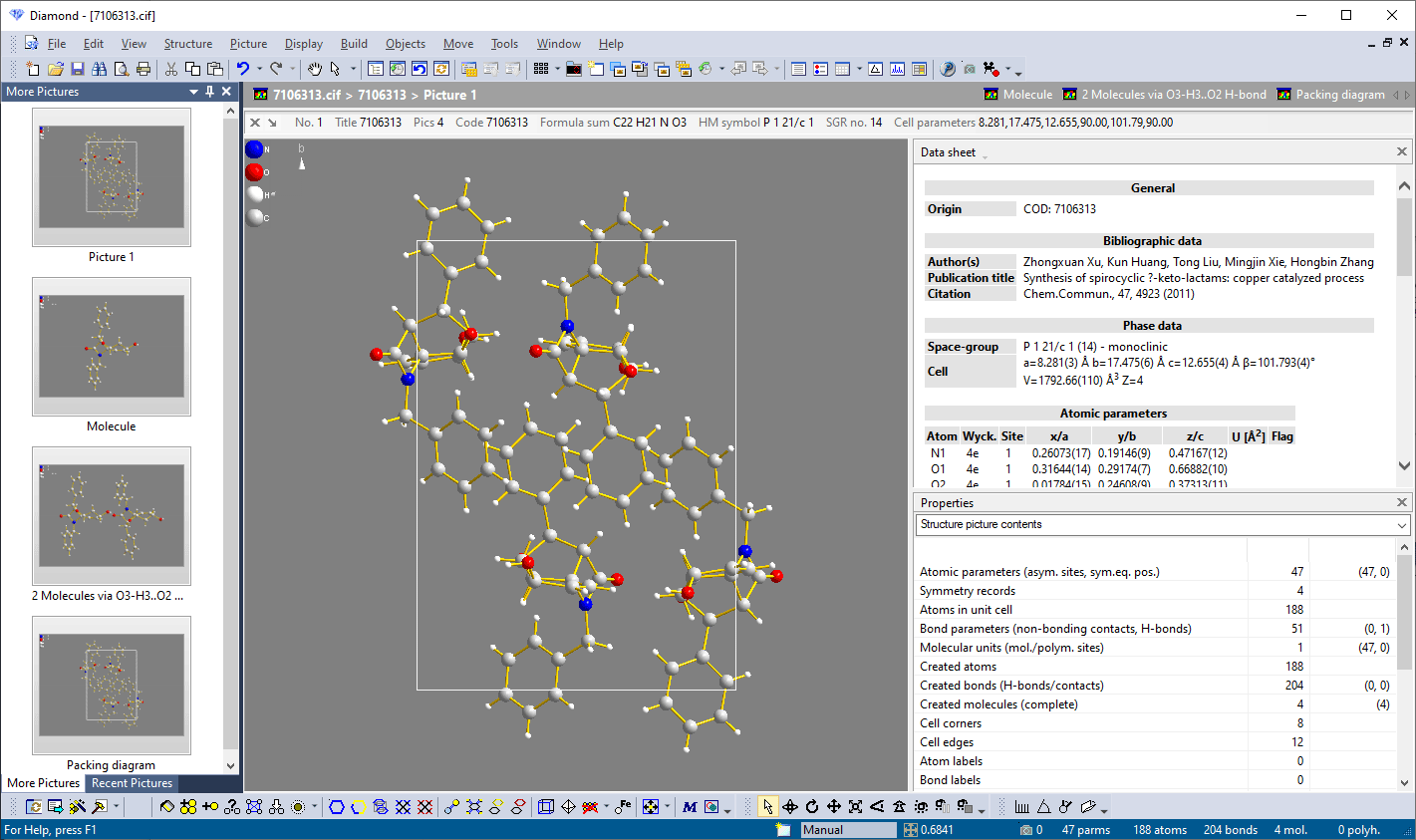 Crystal Impact Diamond