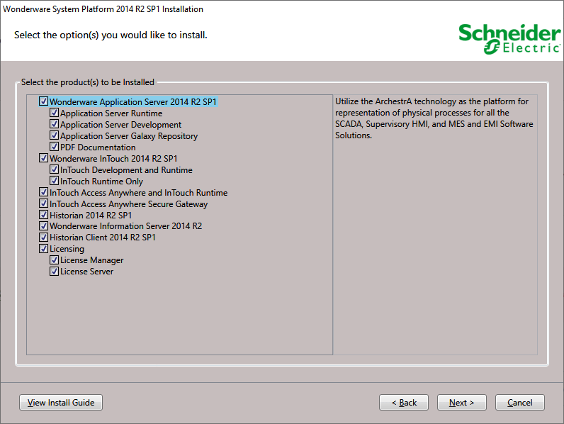 Wonderware System Platform