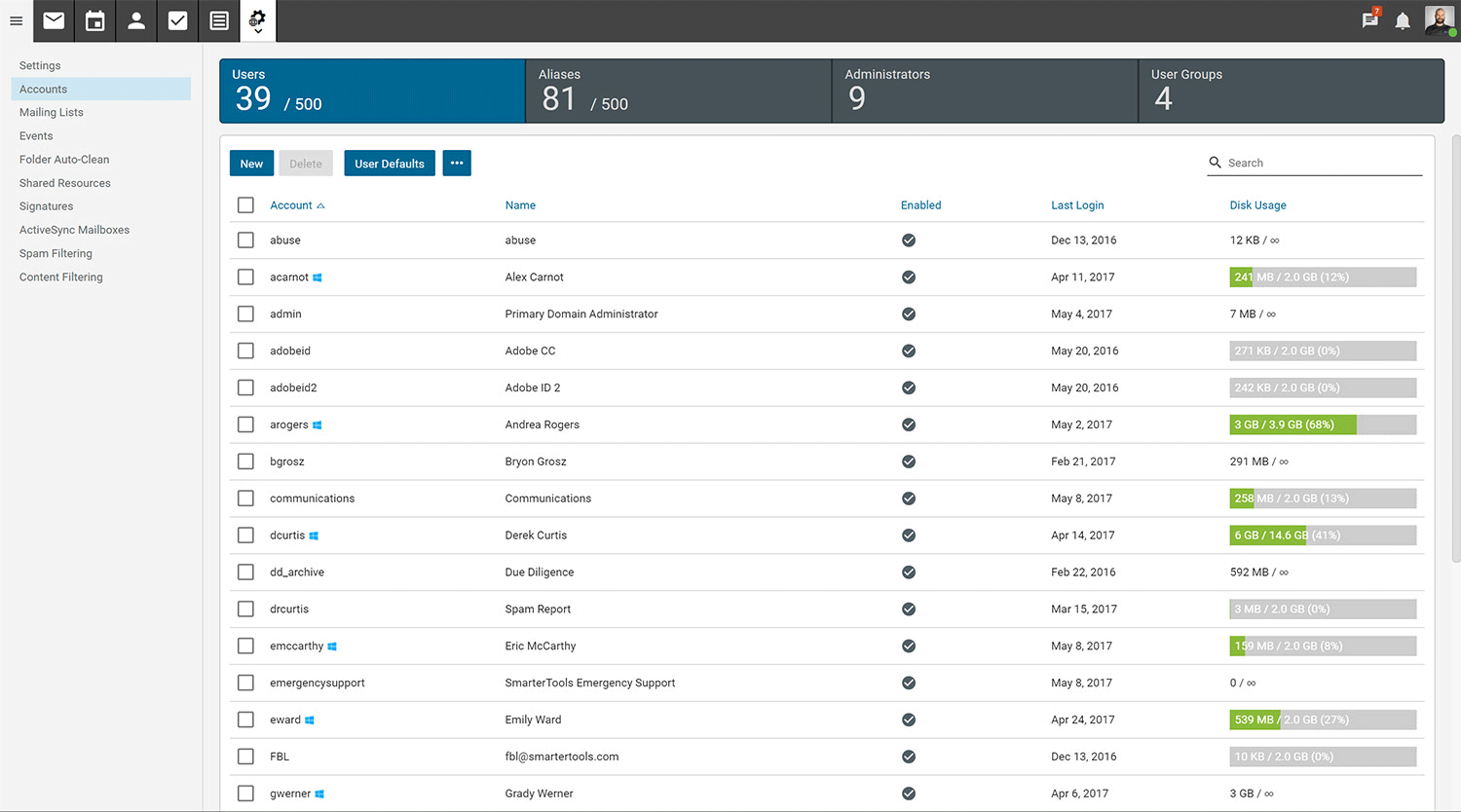 SmarterMail Enterprise