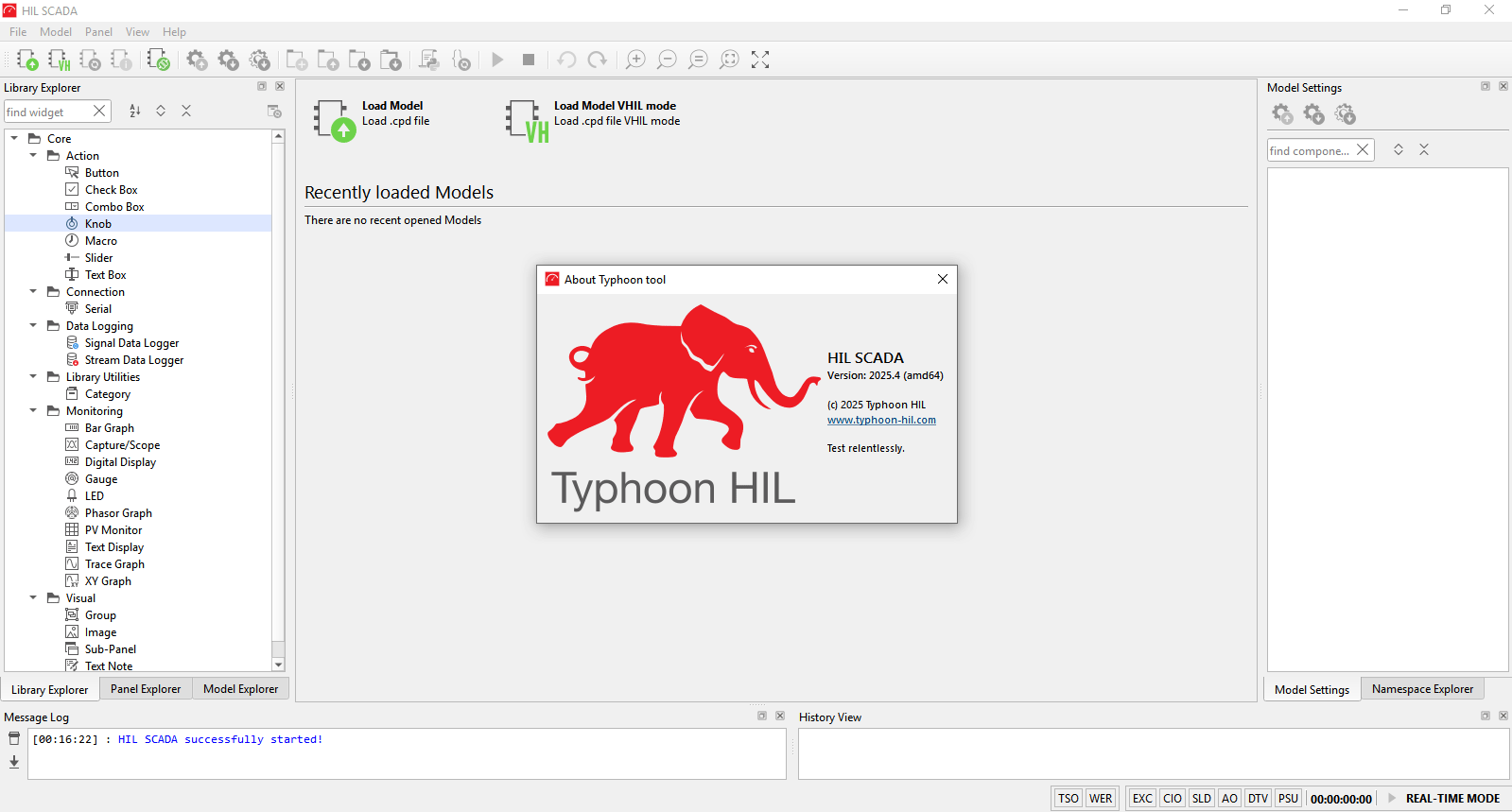 Typhoon HIL Control Center