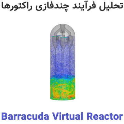 Barracuda Virtual Reactor 25.1.1 تحلیل فرآیند چندفازی راکتورها