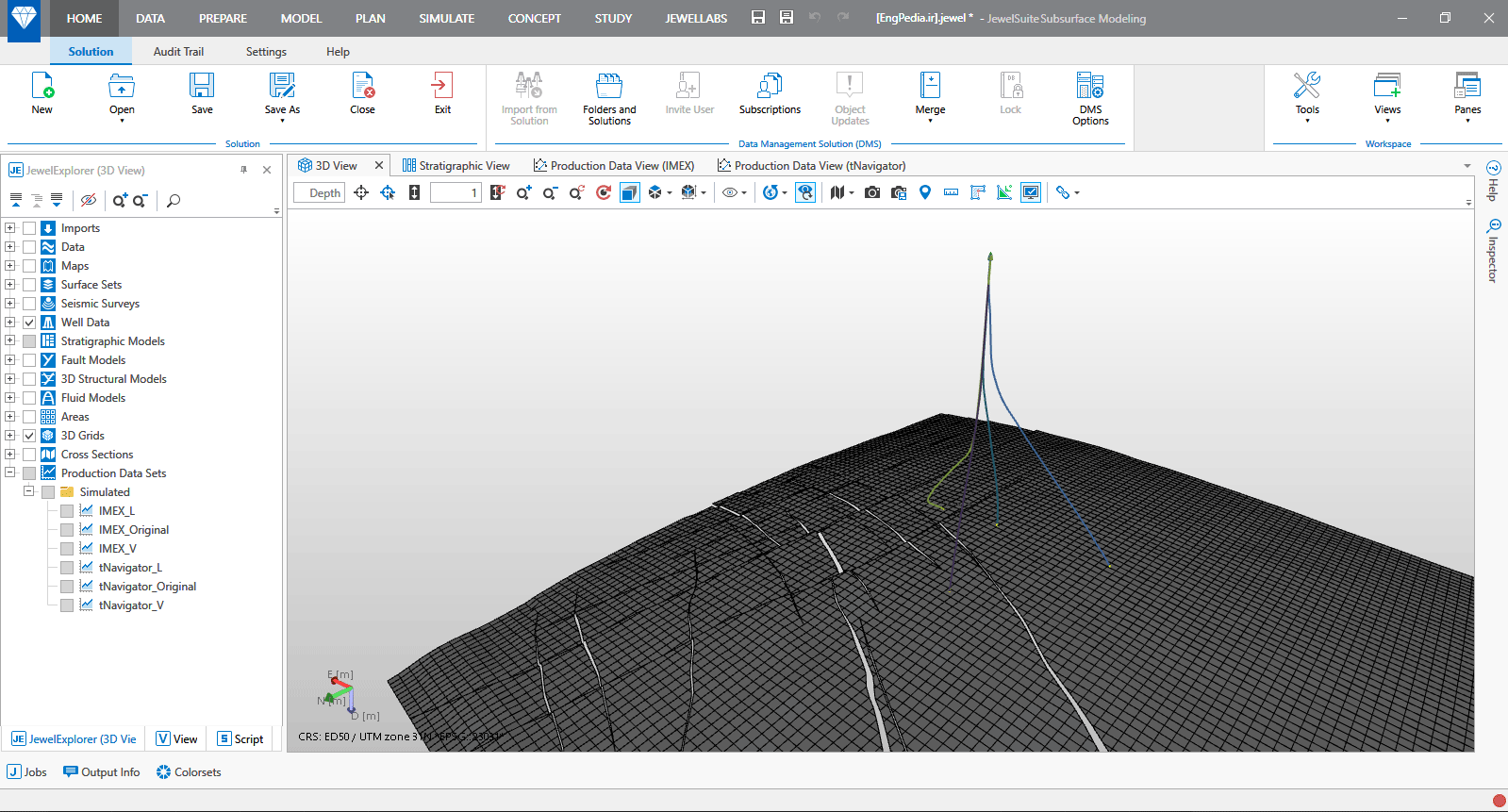 JewelSuite Subsurface Modeling