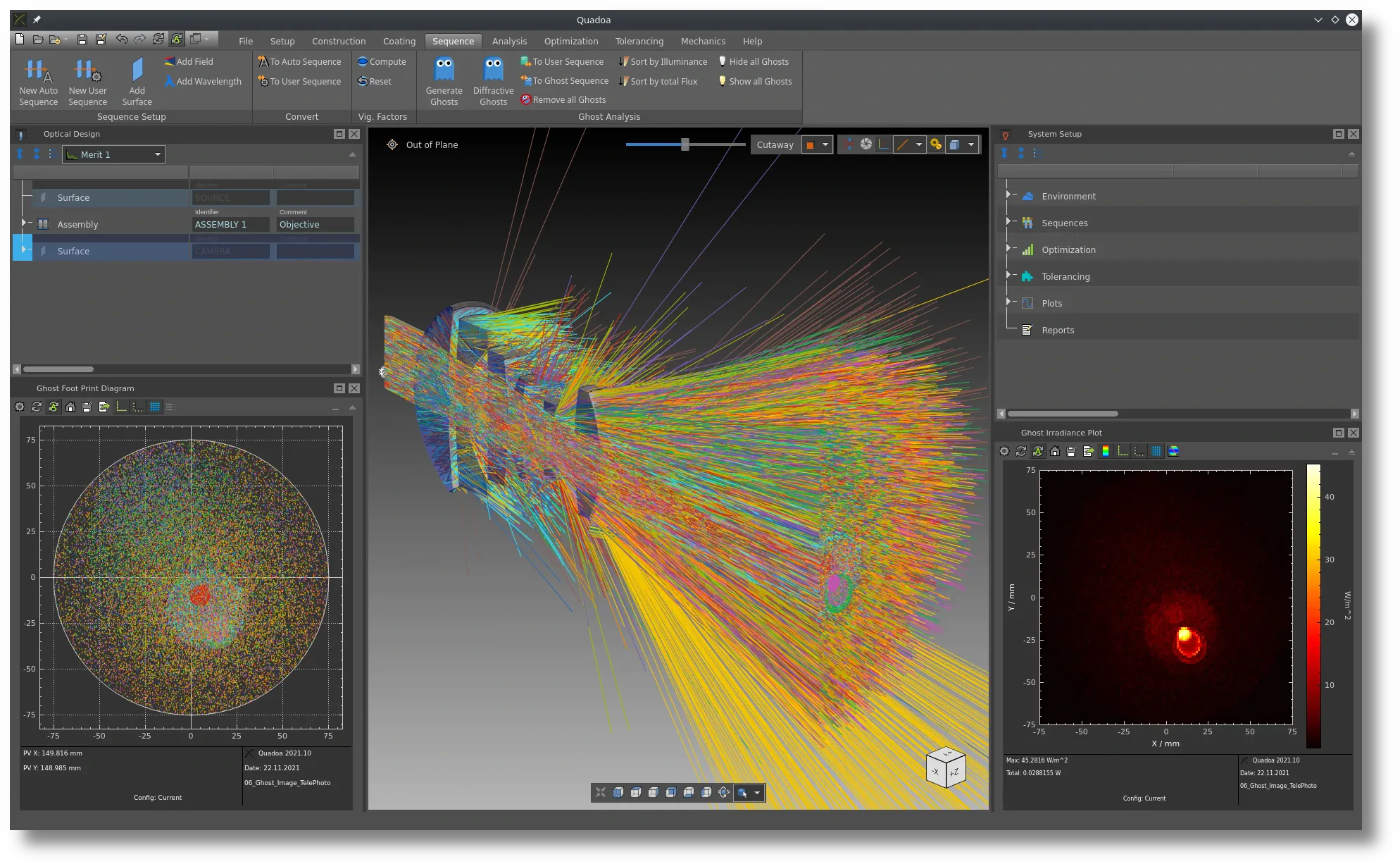QUADOA Optical CAD