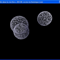 سورس برنامه MetaBalls در OpenGL