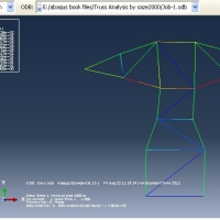 دانلود تحلیل خرپا با Abaqus